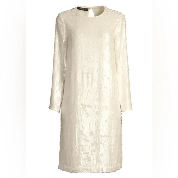 🆕 LAFAYETTE 148 NEW YORKBonnie Iridescent Sequin Shift Dress